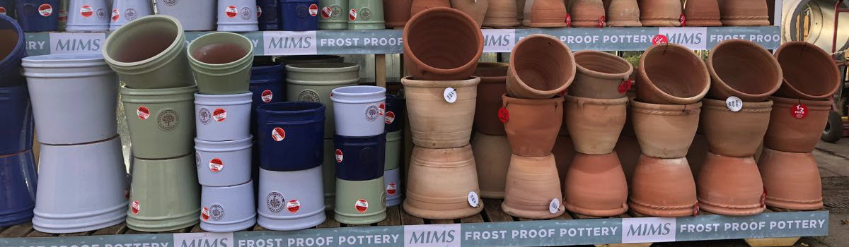 Garden containers pots Woolpit Nurseries