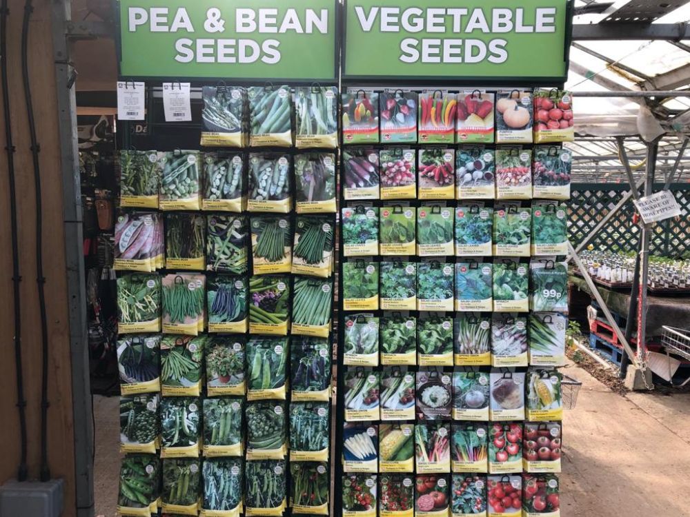 Vegetable seeds Peas Beans Woolpit Nurseries